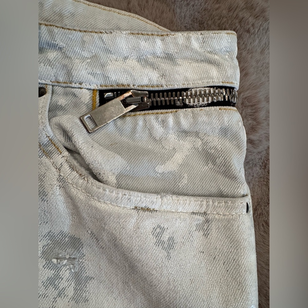 Palm Angels Paint Jeans Pants 30 - Picture 9 of 16